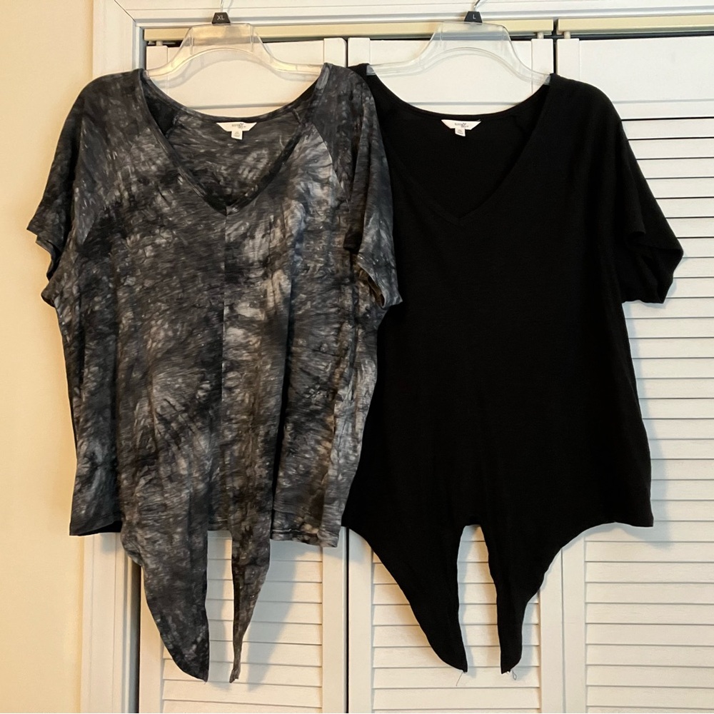 Terra & Sky Tie Front Tee Bundle